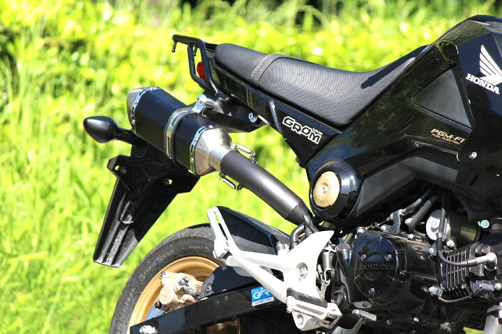 楽天市場】HONDA グロム125 (JC61) 1型 GROM スリップオンマフラー 