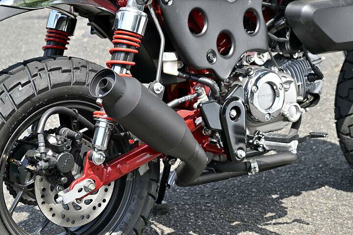 楽天市場】ホンダ MONKEY125 現行 (JB03) 8BJ-JB03対応 スリップオン 