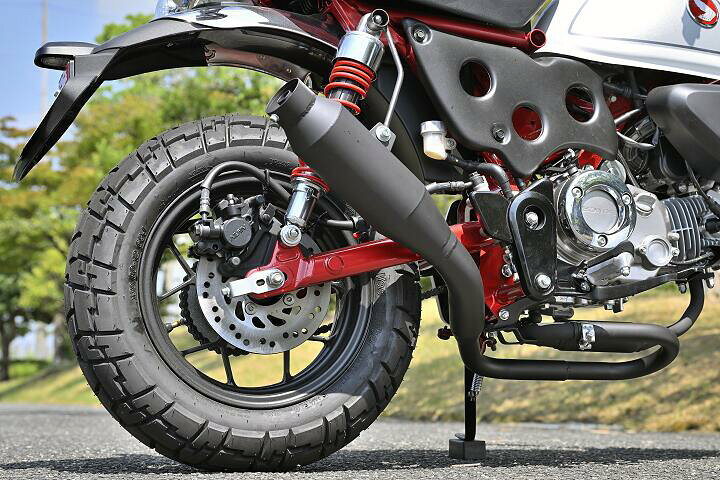 モンキー125(JB03)スリップオンマフラー スペンサータイプ 在庫〇