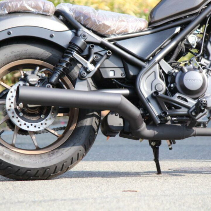 楽天市場】レブル250 23年式～ Rebel 8BK-MC49 スリップオンマフラー 