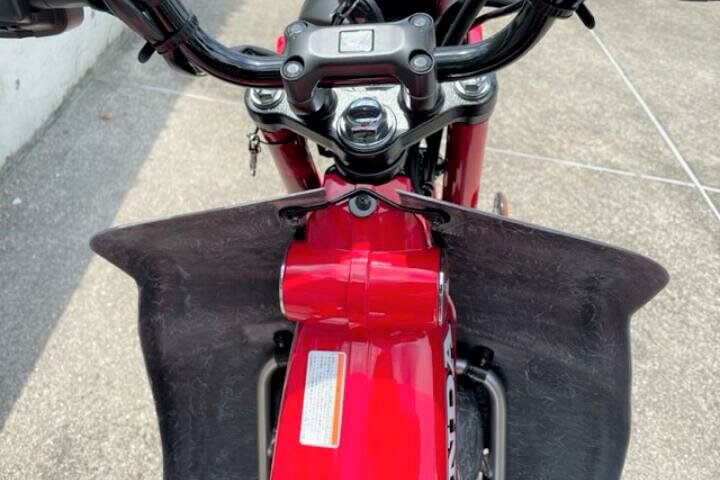 楽天市場】ホンダ ハンターカブ レッグシールド CT125 用 JA55 2分割 