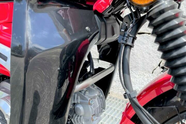 楽天市場】ホンダ ハンターカブ レッグシールド CT125 用 JA55 2分割 