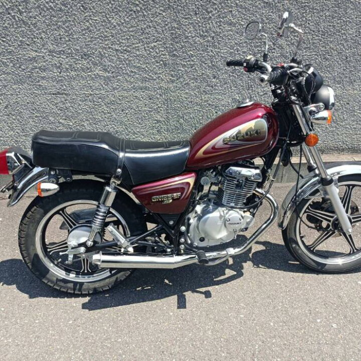 楽天市場】スズキ GN125 インジェクション用 エキゾーストマフラー 