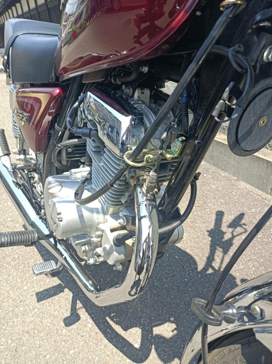 楽天市場】スズキ GN125-3F インジェクション用 エキゾーストマフラー 