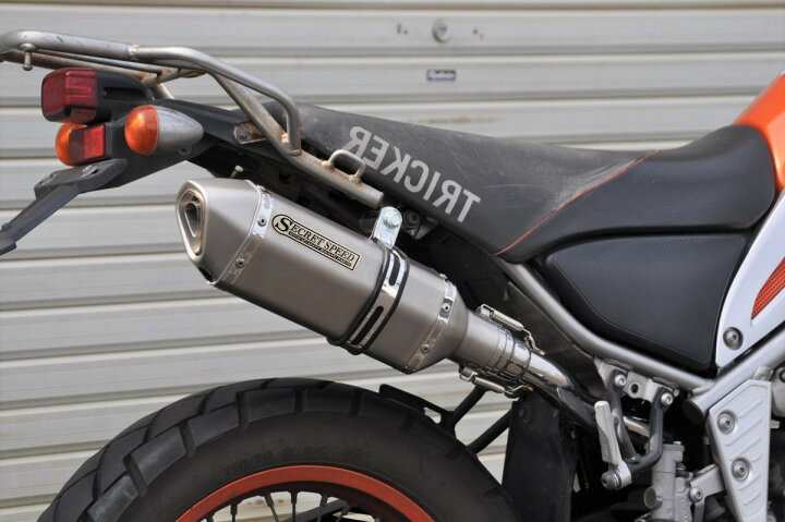 楽天市場】ヤマハ トリッカー 250 スリップオンマフラー サイレンサー 