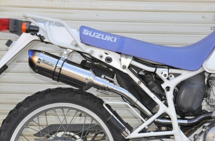 楽天市場】スズキ ジェベル125 SX125 スリップオンマフラー ブルー 