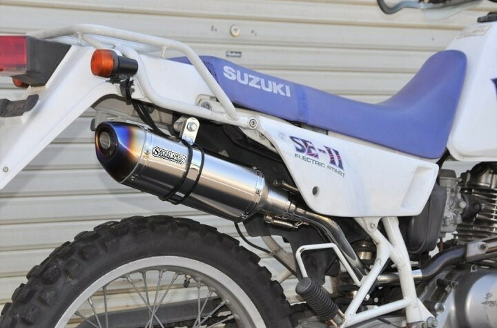 楽天市場】スズキ ジェベル125 SX125 スリップオンマフラー ブルー 