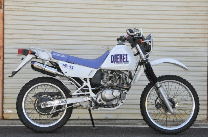 楽天市場】スズキ ジェベル125 SX125 スリップオンマフラー ブルー 