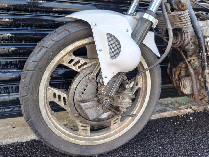 新品 希少 cbx400f cbx フロントフェンダー フェンダー 当時 カスタム 