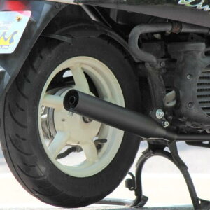 ヤマハ VINO ビーノ 用 SA26J/SA37J 50φマフラー 《MARS BK》 ブラック SCRETSPEED エコ簡易包装でeco