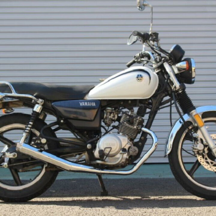 楽天市場】ヤマハ YB125SP エキゾーストマフラー QUIET クロムメッキ 