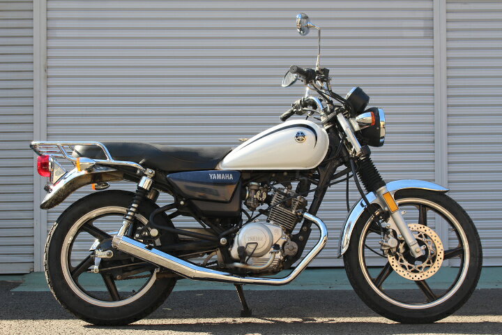 楽天市場】ヤマハ YB125SP エキゾーストマフラー QUIET クロムメッキ  