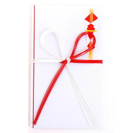 【メール便送料無料】御祝儀袋 紅白花結び無地 蝶結び 金封 のし袋 熨斗袋 出産祝 お祝 御礼 御挨拶