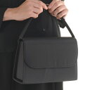 ブラックフォーマルバッグ シンプル 葬祭 葬儀 通夜 法事 アウトレット