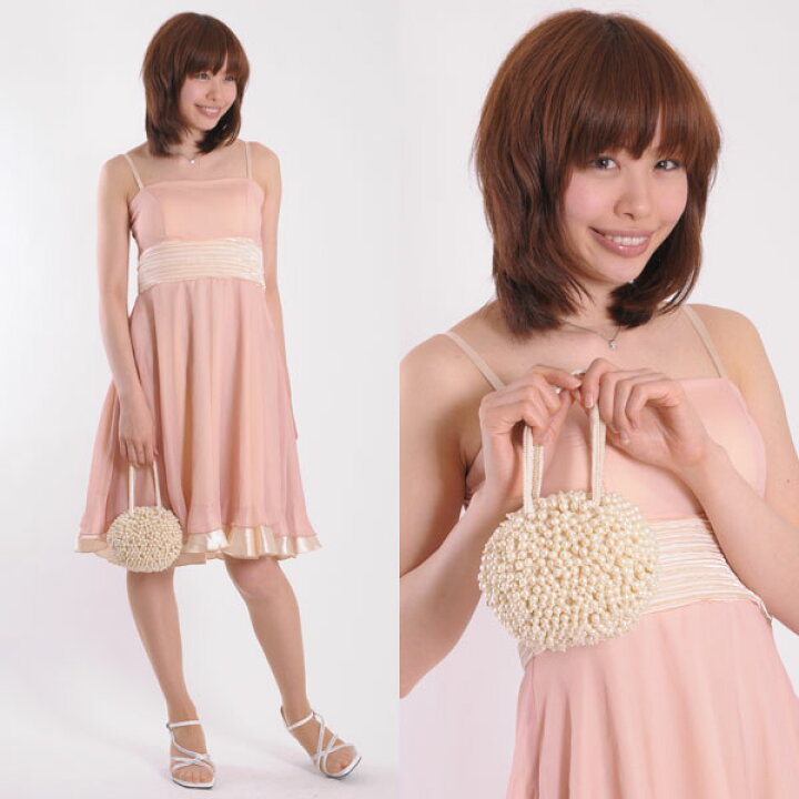 楽天市場】カシェリエ Cachellie ビーズパールパーティーバッグ 返品  