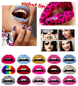 リップタトゥーシール 唇 ワンタッチリップメイクシール リップステッカー リップシール リップタトゥー LIPs Sticker TATOO 衣装 コスチューム 品番：001-020　【楽天BOX受取対象商品（美容・健康）】