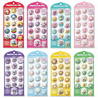 即日出荷 カミオジャパン カプセルポップシール サンリオキャラクターズ 3D ぷっくり シャカシャカシール…