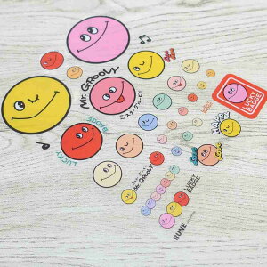 クリアシール 海外 ステッカーブック 透明 シールシート コラージュ 手帳 デコ PET フレークシール デコレーション 内藤ルネ シールシート アクセサリーシール フロンティア デコレーション