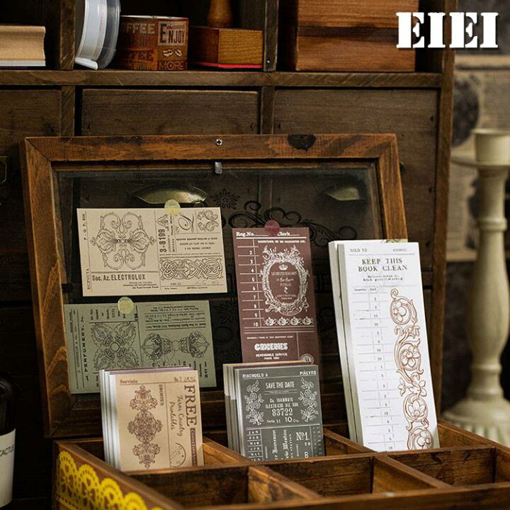 楽天市場 即日出荷 海外 レトロ デザイン ペーパー アンティーク 素材紙 50枚 全8種類 手帳デコ コラージュ素材 ジャンクジャーナル ヴィンテージ 素材紙 素材ペーパー 背景紙 チケット 切符 英語 薄手 薄い デコレーション 英語 英文字 メモ ミニブック 便箋 メモ 楽天市場 即日出荷 海外 レトロ デザイン ペーパー アンティーク 素材紙 50枚 全8種類 手帳デコ コラージュ素材 ジャンクジャーナル ヴィンテージ 素材紙 素材ペーパー 背景紙 チケット 切符 英語 薄手 薄い デコレーション 英語 英文字 メモ ミニブック 便箋 メモ