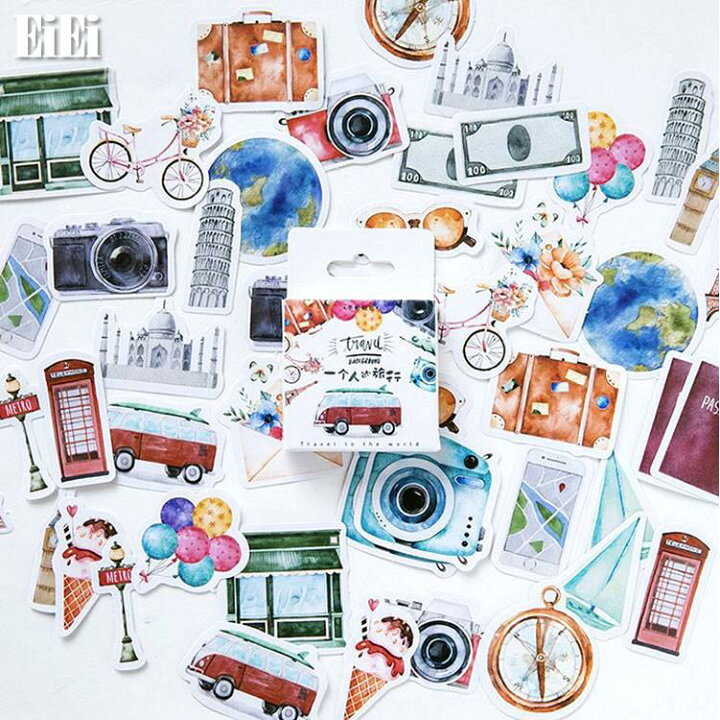 楽天市場 即日出荷 海外シール フレークシール コラージュ 素材 ジャンクジャーナル デコレーション 46枚 旅行シール 旅 日記 デコ 素材 シール 手帳 デコ ラベル 日記 アルバム スマホ 飾り アレンジ イラストステッカー 海外ステッカー レトロ 封かんシール ダイカット