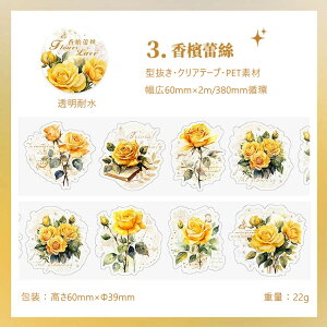 o ^ L60mm NAe[v _CJbge[v R[Wf [Y KN Ђ܂ ԕ  e[v Ch^Cv Clear Tape  PET ϐ V[ o  A t[ 