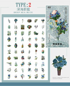 楽天市場 花 透明 シールの通販
