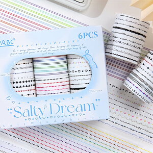 即日出荷 型抜き ダイカットテープ 6ロール/箱 買い得セット 幅広50mm マスキングテープ 手帳テープ 細い 線 正方形 数字 英語 月名 曜日 日付 シール 月名シール 曜日シール 日付シール コラ