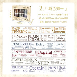 o ^ Zbg Ⴂ6/1 _CJbg NAe[v PETpe[v ϐ pV[ CO    ̊ L50mm R[Wf  NAe[v 