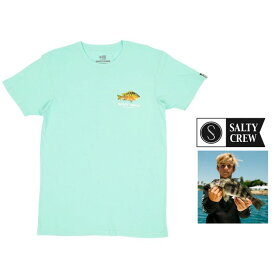 2SALTY CREW【ソルティークルー】　半袖プリント・クルーT-Shirts 『 Pargo White Premium S/S Tee 』color【 SEA FOAM 】シーフォーム