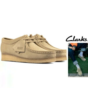 |Cg10{Clarksy N[NX zy Wallabee zlow cut Maple suede XF[hEU[E[JbgEr[Suede Leather, |gKcolory Maple suede z[vEx[W