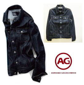 AG JEANS【 アドリアーノゴールドシュミット 】DART JACKETストレッチ・デニムジャケットColor:D10【 1YEAR FRESHMAN 】インディゴ