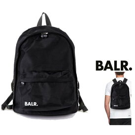ボーラ【 BALR 】B6210【U-Series Small Ciassic Backpack】クラッシック・バックパック定番・スポーツ・リュックサックcolor:【 Jet Black 】ブラック