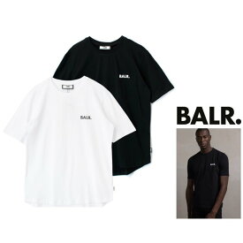 BALR【 ボーラー 】B1112-148　【 Athletic Small Branded Chest T-Shirt 】フロント・アスレテック・ロゴ・プリント・Tシャツcolor:【 BLACK 】ブラックcolor:【 WHITE 】ホワイト