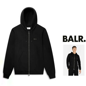 BALR�y �{�[���[ �zB1267 1001�y Q-Series Straight Zipped Thru Hoodie&Sweatpants Black �z���^�����S�E�t�[�e�b�h�E�W�b�v�A�b�v�E�W���P�b�gcolor:�y BLACK �z�u���b�N