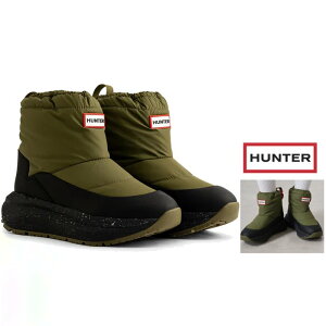 |Cg10{HUNTER@BOOTSyn^[zUFS7100NYL-PSLy HUNTER GRIP SHORT SNOW BOOT z V[gEn^[ Obv V[g Xm[ u[cpCVhE×ubNcolor F y PINE SHADOW zO[