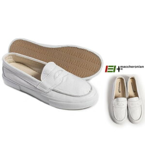 maccheronian�y �}�J���j�A�� �zMENS &�@LEDIES�E���[�t�@�[0036LTR-BK12LOW�@LETHER�@���[�t�@�[SNEAKER���U�[�E���[�J�b�g�E�X���b�|��COLOR�F�y WHITE �z�z���C�g