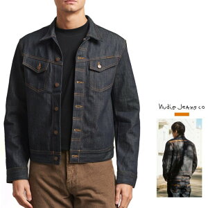 NUDIE JEANS�y �k�[�f�B�[�W�[���Y �z99161-5030�yCONNY (�R�j�[�j�zDENIM�EJACKET�f�j���E�W���P�b�g�EG�V����color�FNB83�y MID BLUE �z�~�b�h�u���[