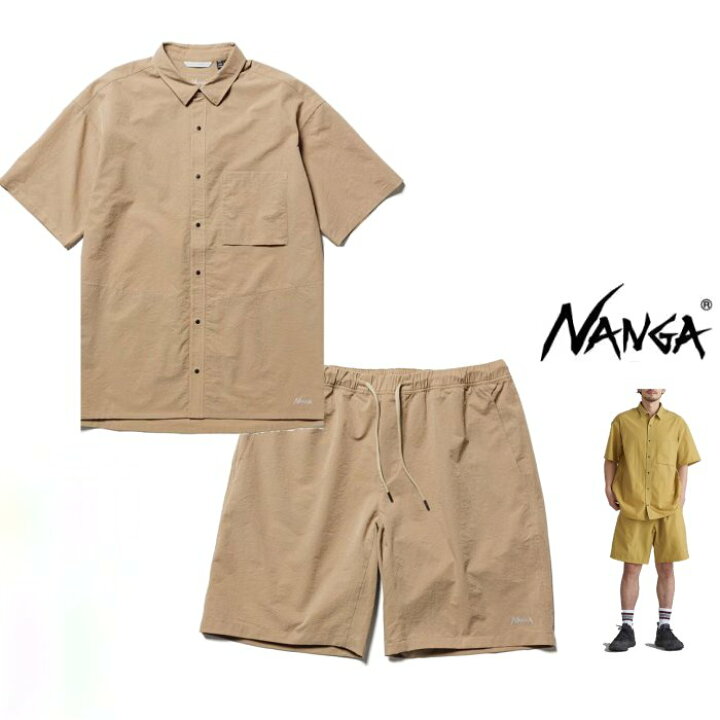楽天市場】NANGA【 ナンガ 】Dot Air® COMFY SET UPCOMFY S/S SHRTS 