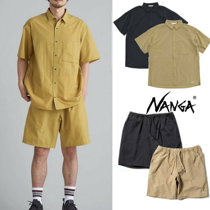 楽天市場】NANGA【 ナンガ 】Dot Air® COMFY SET UPCOMFY S/S SHRTS 