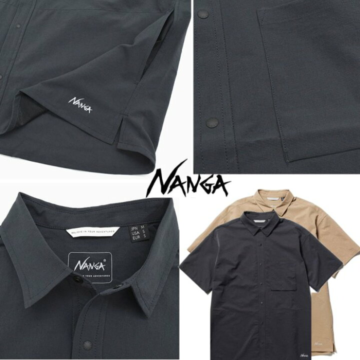 楽天市場】NANGA【 ナンガ 】Dot Air® COMFY SET UPCOMFY S/S SHRTS 