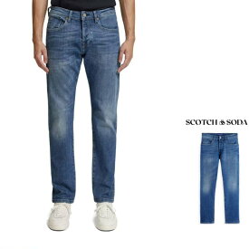 SCOTCH＆SODA【 スコッチ&ソーダ 】282-15508-76【176655】ラルストン【RALSTON】The Ralston regular slim fit jeansスリムテーパードFIT・デニムパンツcolor：【 Spring Sings 】ブルー