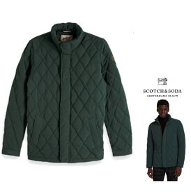 ■30％OFF■SCOTCH＆SODA　【 スコッチ&ソーダ 】Lightweight Quilted Jacketキルテット ナイロン ジャケットcolor：【 Spruce Green 】グリーン