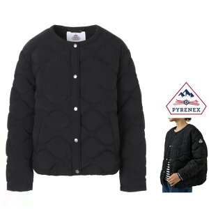 PYRENEX�y �s���l�b�N�X �zHWY012P�y NACRE �zQUILTING JACKETWOMEN's / �i�N�� �E�L���g�E �E�C�����Y �_�E���E�W���P�b�gColor �F�y BLACK �z�u���b�N