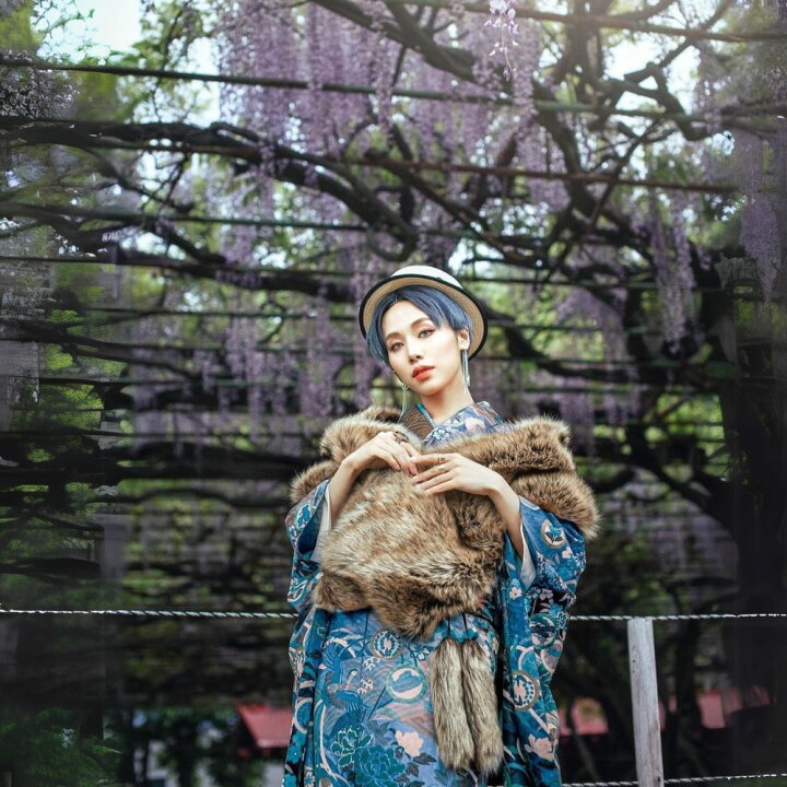 楽天市場】ストール ファー フォックスブレンド パーティー 結婚式 