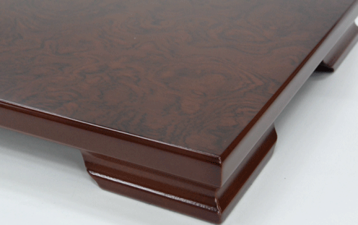 楽天市場】紫檀調木製花台（華台）みずき 13号 幅39×奥行26×高さ3.8cm