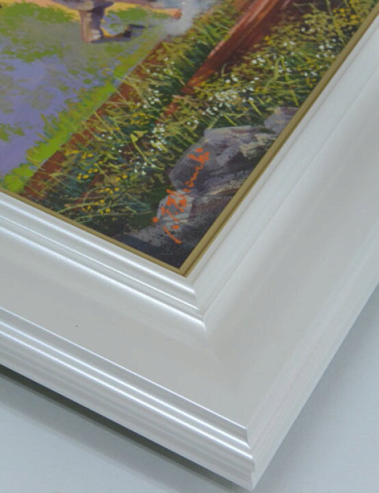 楽天市場】絵画 油絵F6 草原に走る 竹内敏彦画【当日出荷可能】【送料 