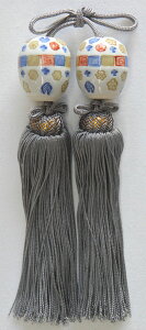 ■ 風鎮 清水焼 赤絵玉子 ■【当日出荷可能】