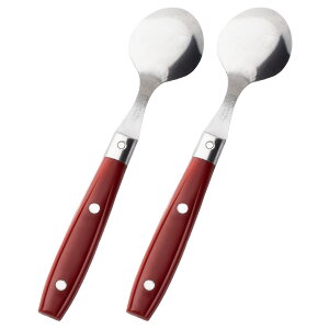 【送料無料】ビストロ カフェスプーン フランス NERON2本セット ティースプーン 食洗機対応 おしゃれ クラッシー デザート スイーツ ケーキ プリン アイスクリーム ギフト【正規輸入品】本物