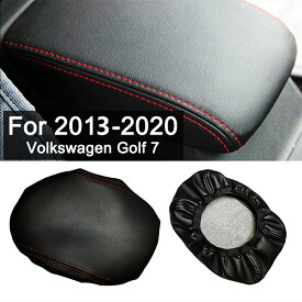【 送料無料 】 VW Volkswagen ゴルフ7 GOLF7 MK7 2013-2020 アームレストカバー レザー 被せるタイプ 欧車パーツBASE