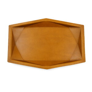 colm Leather Tray Hexa L �R���� ���U�[�g���C �w�L�T�S���^ �w�L�T �Z�p�` �Z�p�^ ���p�` L�T�C�Y �{�v ���U�[ �P�H���U�[ �ዾ�g���[ �L���b�V���g���[ �}�l�[�g���[ ���{�� �f�X�N�g���[ �v�i�� 